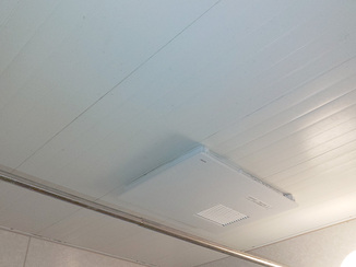 バスルームリフォーム 換気・乾燥・暖房を備えた多機能浴室暖房機