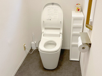 トイレリフォーム 細部まで配慮した、使い心地の良いレストルーム