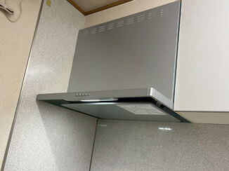 小工事 音が静かになり使いやすくなったレンジフード